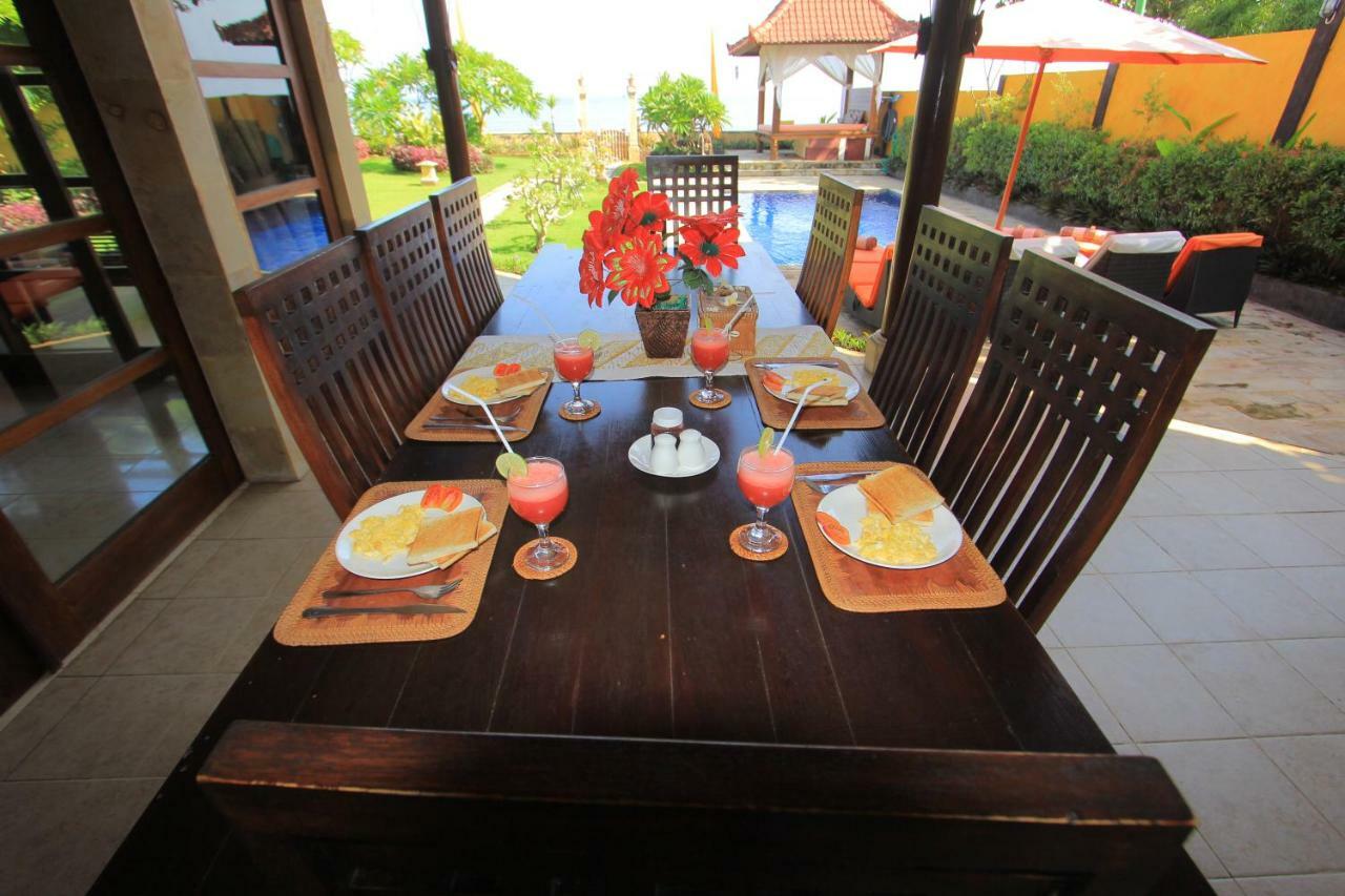 Ocean Beachfront Villa Dini Banjar  ภายนอก รูปภาพ